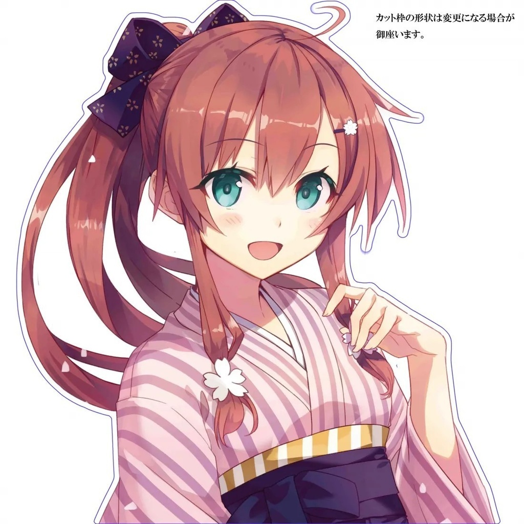 【38cm特大】まいてつ 2024 特大アクリルスタンド まいてつ 日々姫 和装