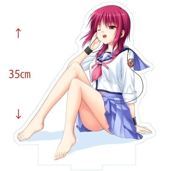 【35cm特大】Angel Beats! エンジェルビーツ! 特大アクリルスタンド 岩沢