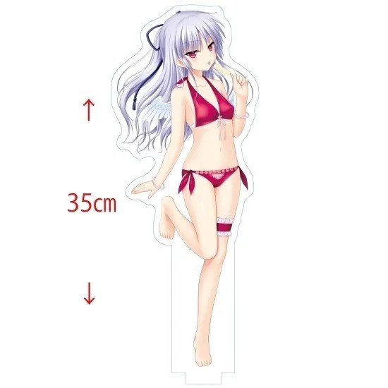 【35cm特大】Angel Beats! エンジェルビーツ！ 特大アクリルスタンド 赤目天使