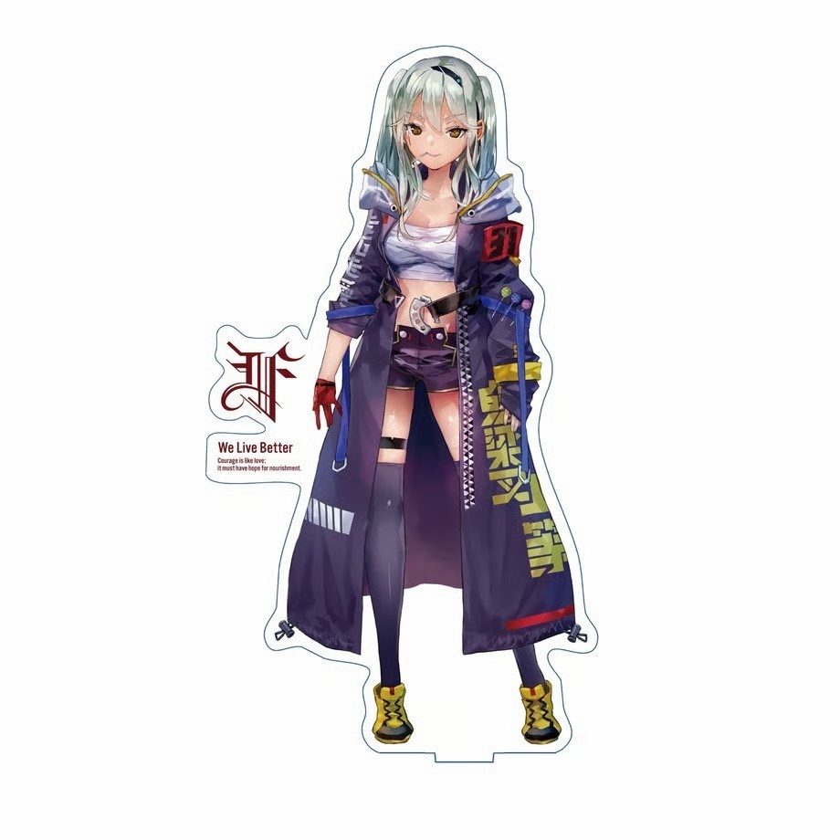 【38cm特大】ヘブンバーンズレッド 特大アクリルスタンド 黒沢真希