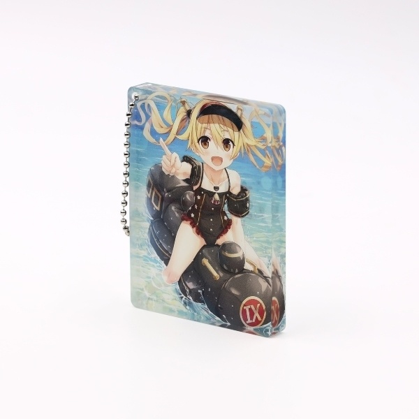 まいてつ アクリルブロックキーホルダー オリヴィ