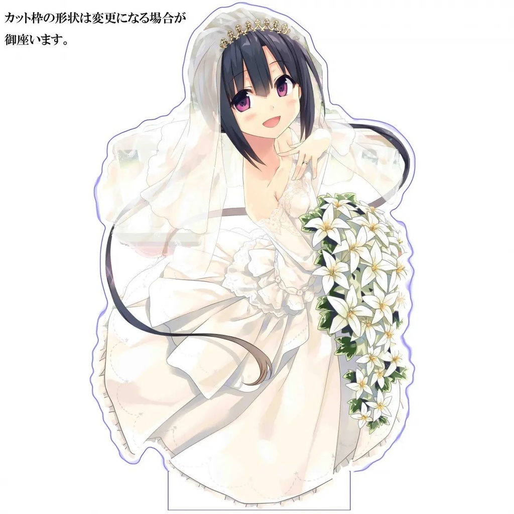 【35cm特大】まいてつ 2024 特大アクリルスタンド ふかみ ウエディング