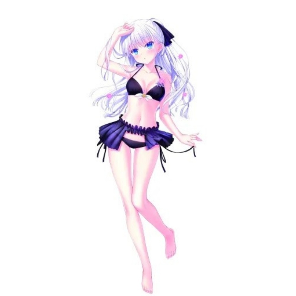 【35cm特大】Summer Pockets REFLECTION BLUE サマーポケッツ 特大アクスタ サマポケ しろは