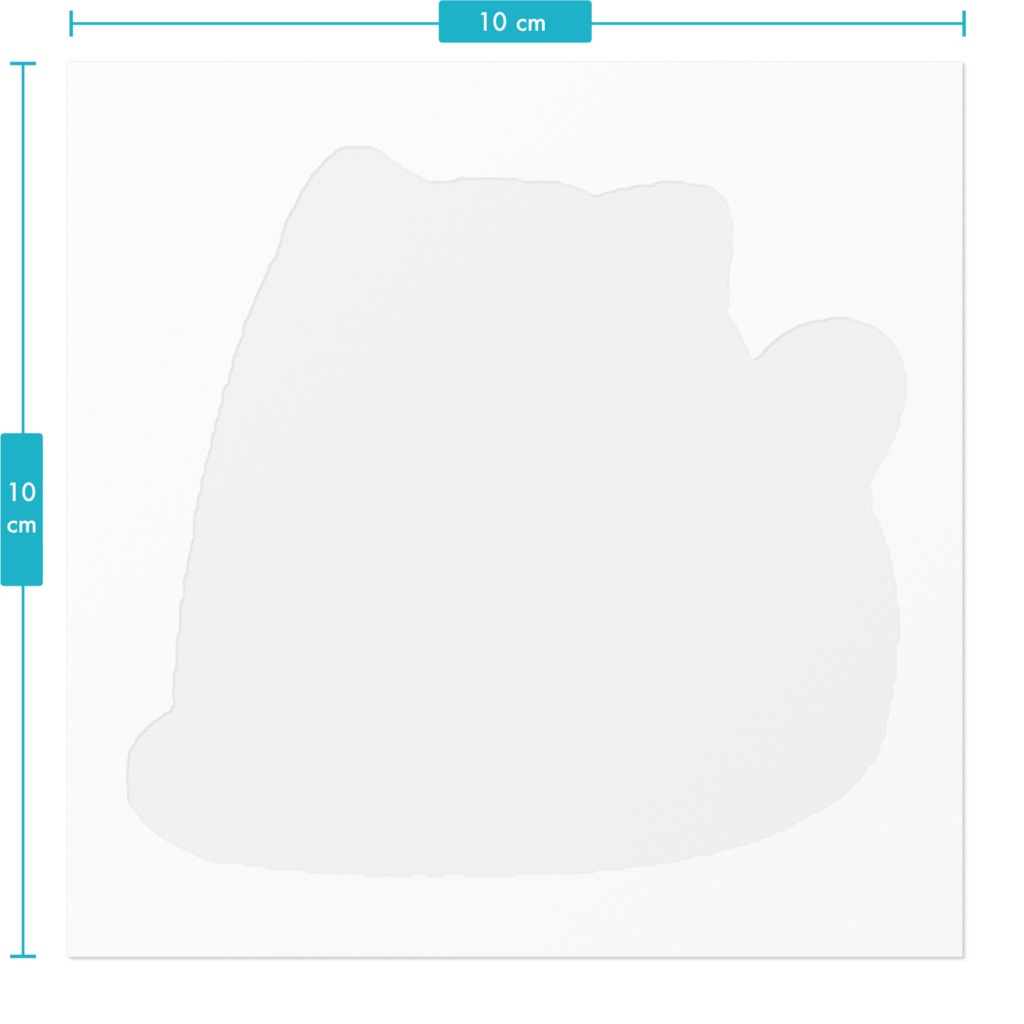 ネコノタロウ ステッカー【あいさつ】