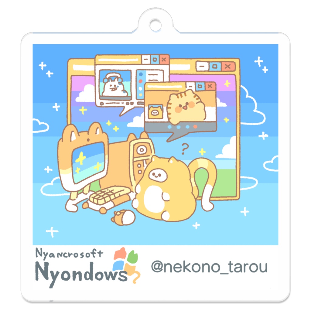 ネコノタロウ　アクキー　【ぱそこん】