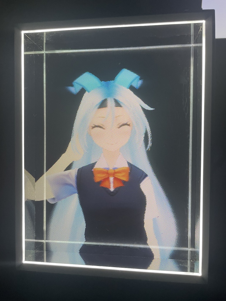 るきぐら用VRMビューワー -- VRMPortrait_ForLookingGlass