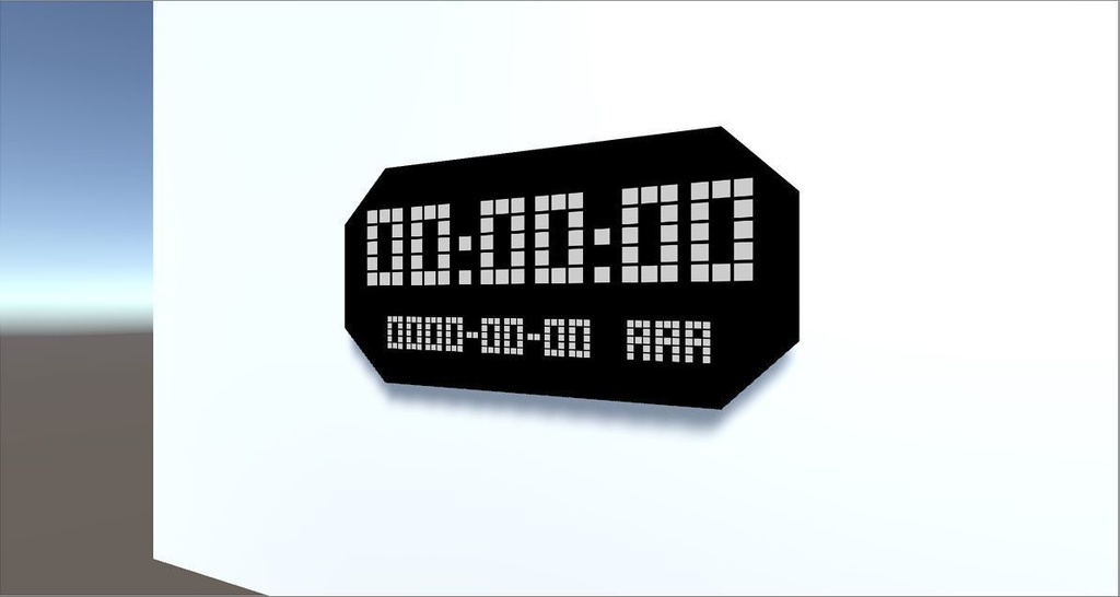 デジタル時計【VCC対応】