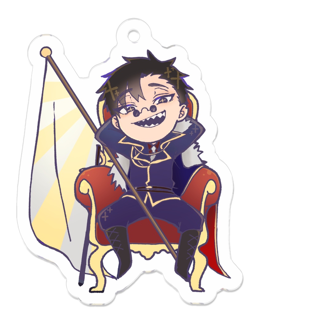 支配者プチ アクキー(コーディング)【ルカ】