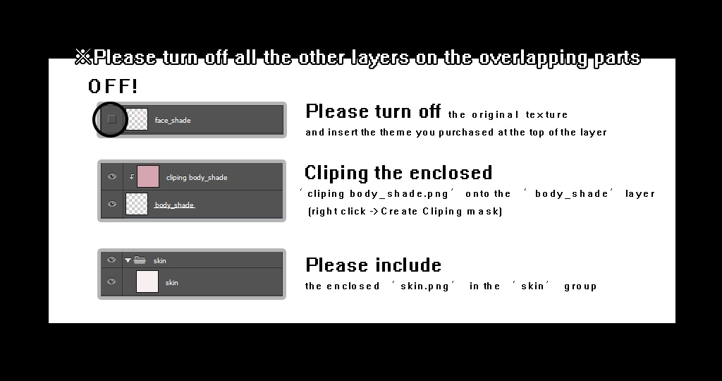 【Grus用】MUTE PINKメイク / Makeup texture
