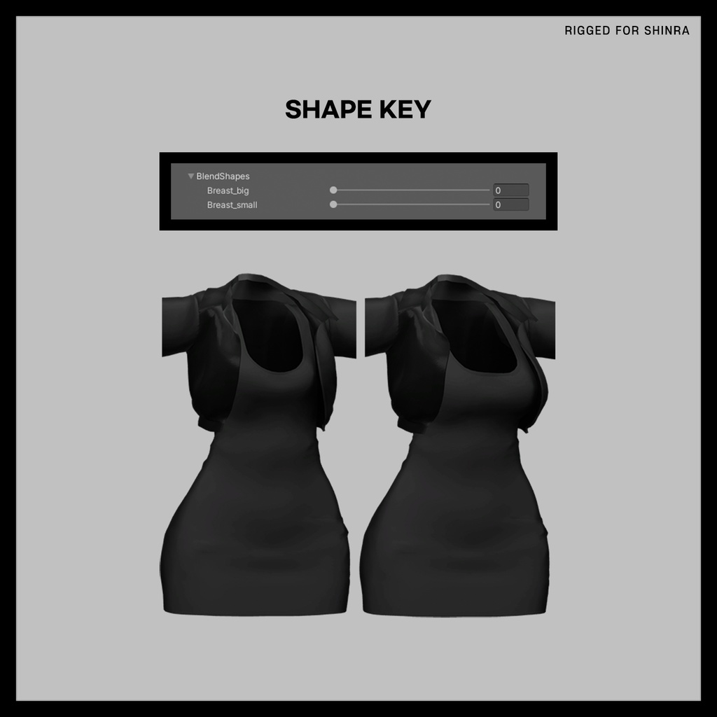 【Shinra(森羅)用】 QNQ WEAR