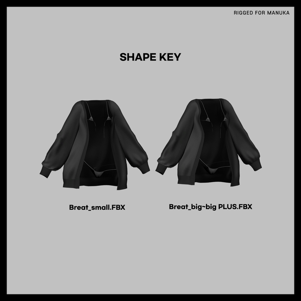 【MANUKA(マヌカ)用】 COZY WEAR