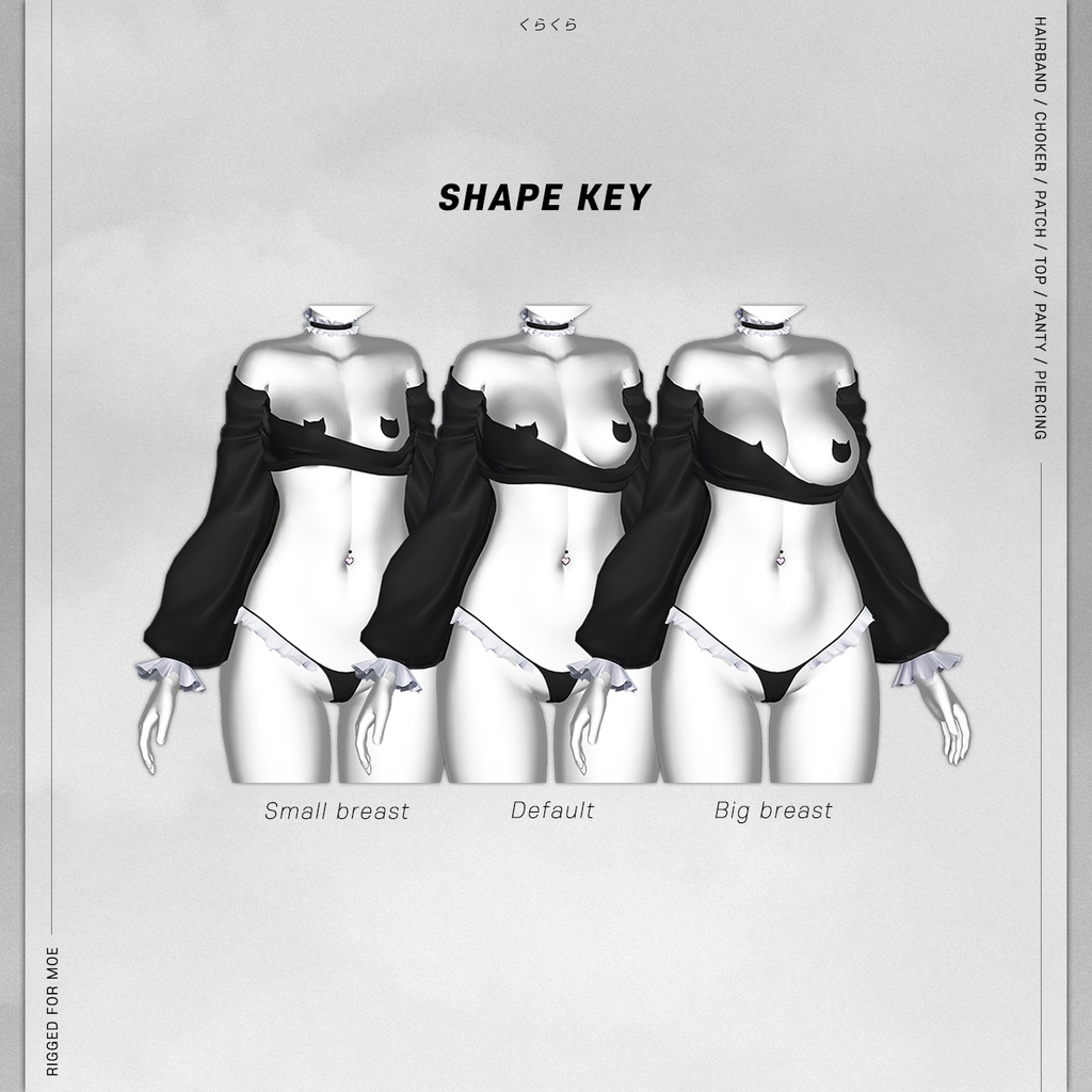 【Moe(萌)用】FRILL NEKO WEAR