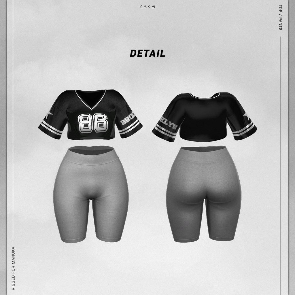 【MANUKA(マヌカ)用】SPORTY WEAR