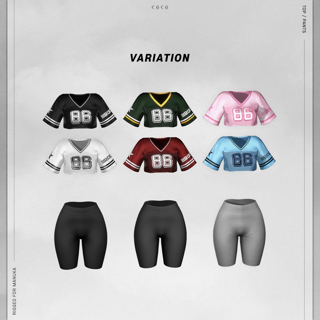 【MANUKA(マヌカ)用】SPORTY WEAR