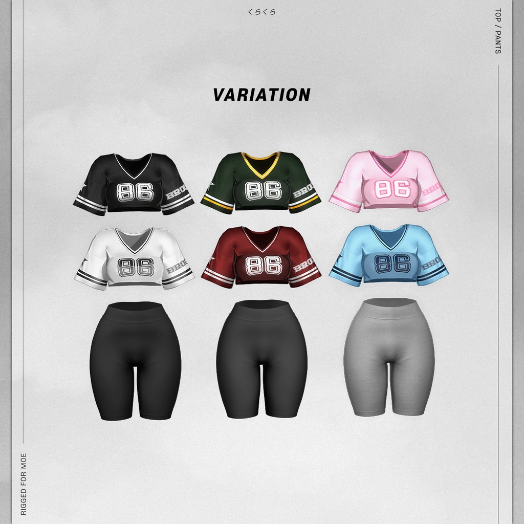 【Moe(萌)用】SPORTY WEAR