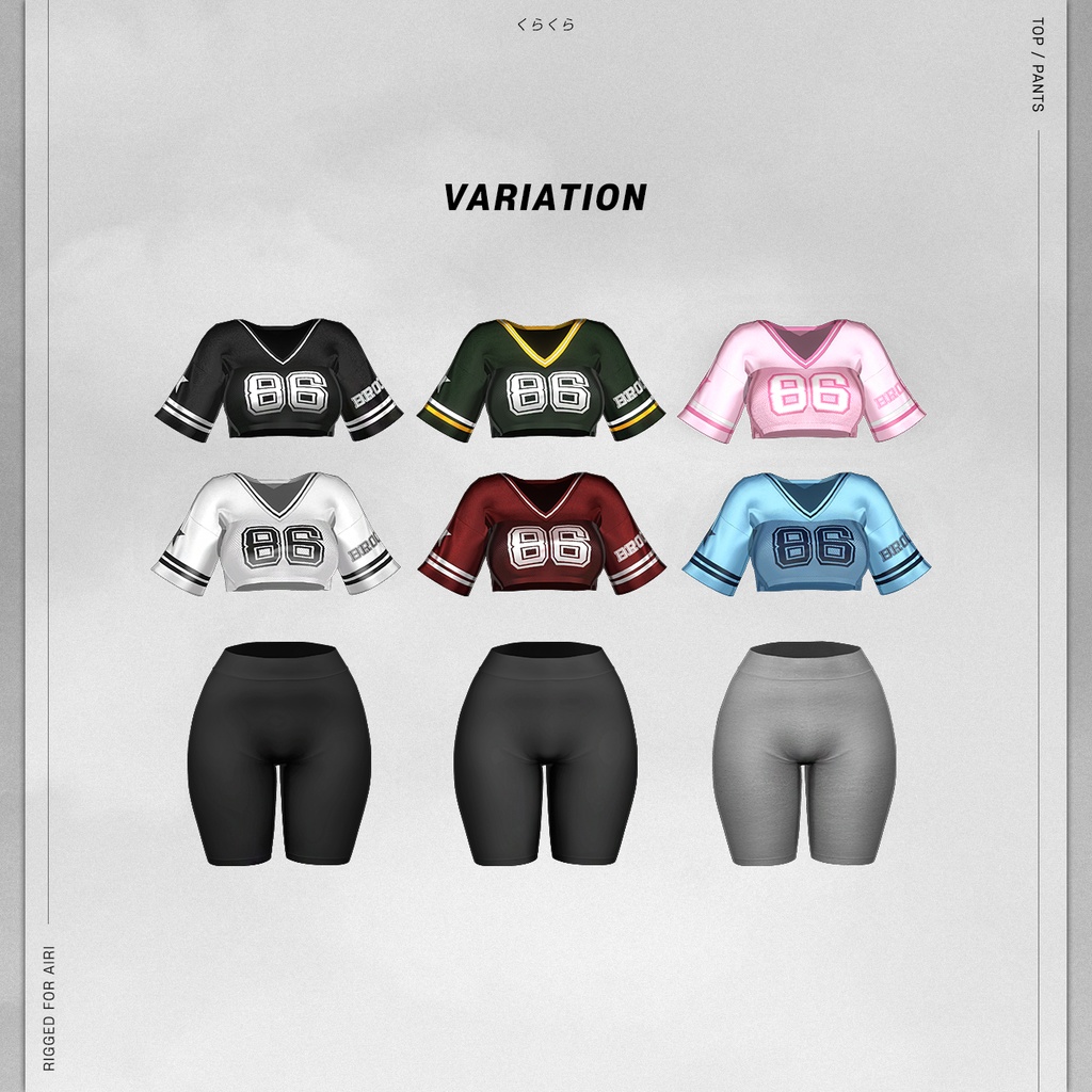 【愛莉(Airi)用】SPORTY WEAR