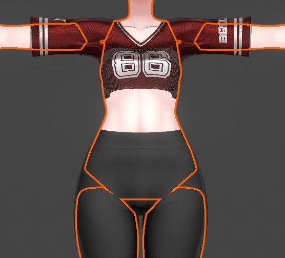 【愛莉(Airi)用】SPORTY WEAR