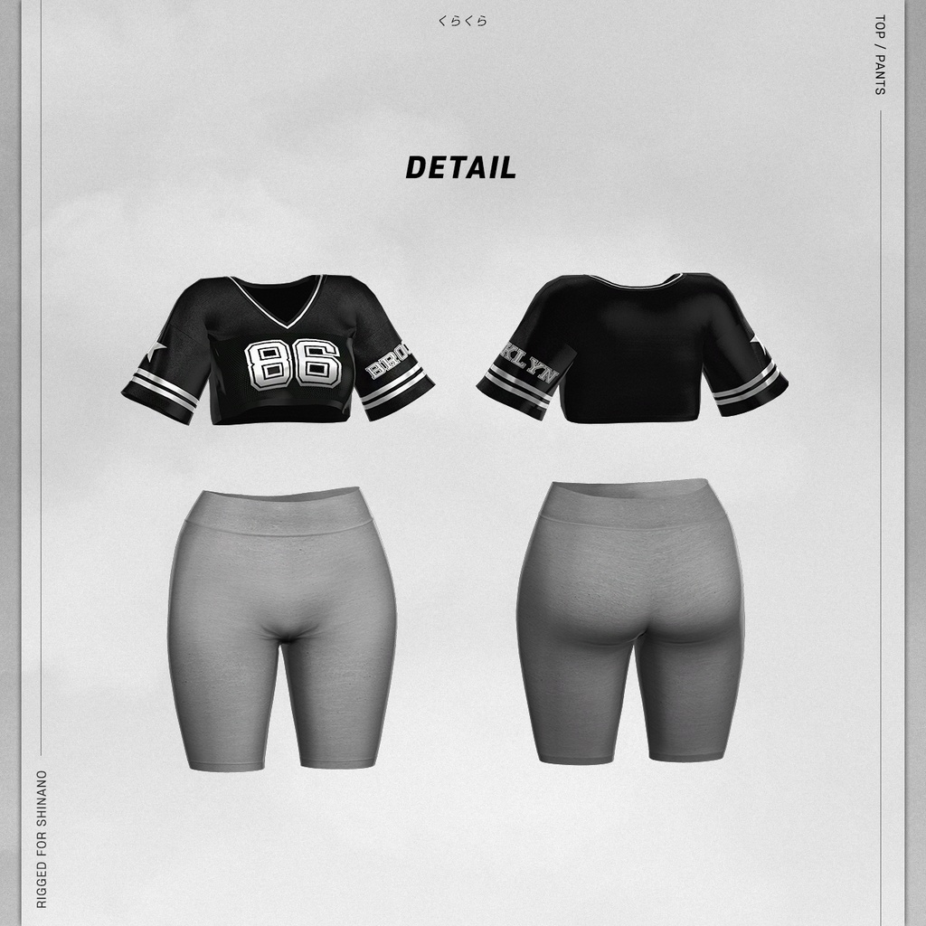 【しなの(Shinano)用】SPORTY WEAR