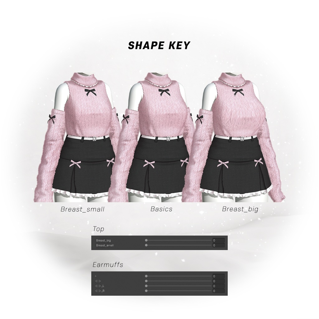 【ショコラ(Chocolat)用】WINTER LOVE WEAR