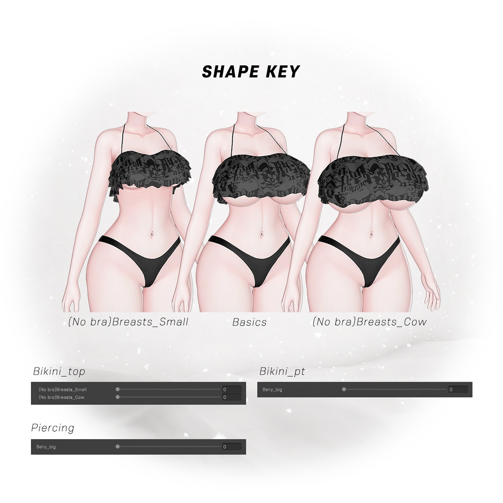 【ミルティナ(Milltina)用】FRILL BIKINI