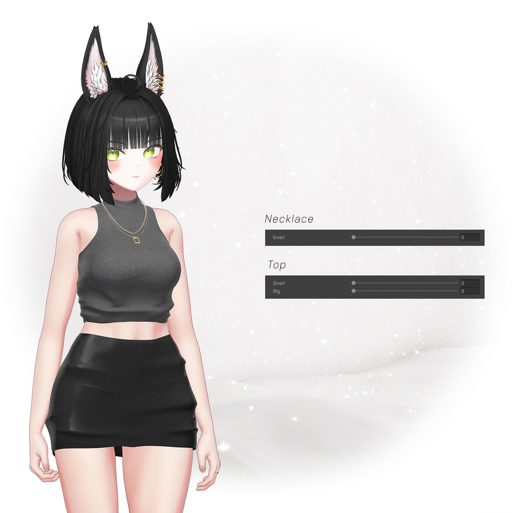 【キシャ(Kisha)用】 4 Clothes Set