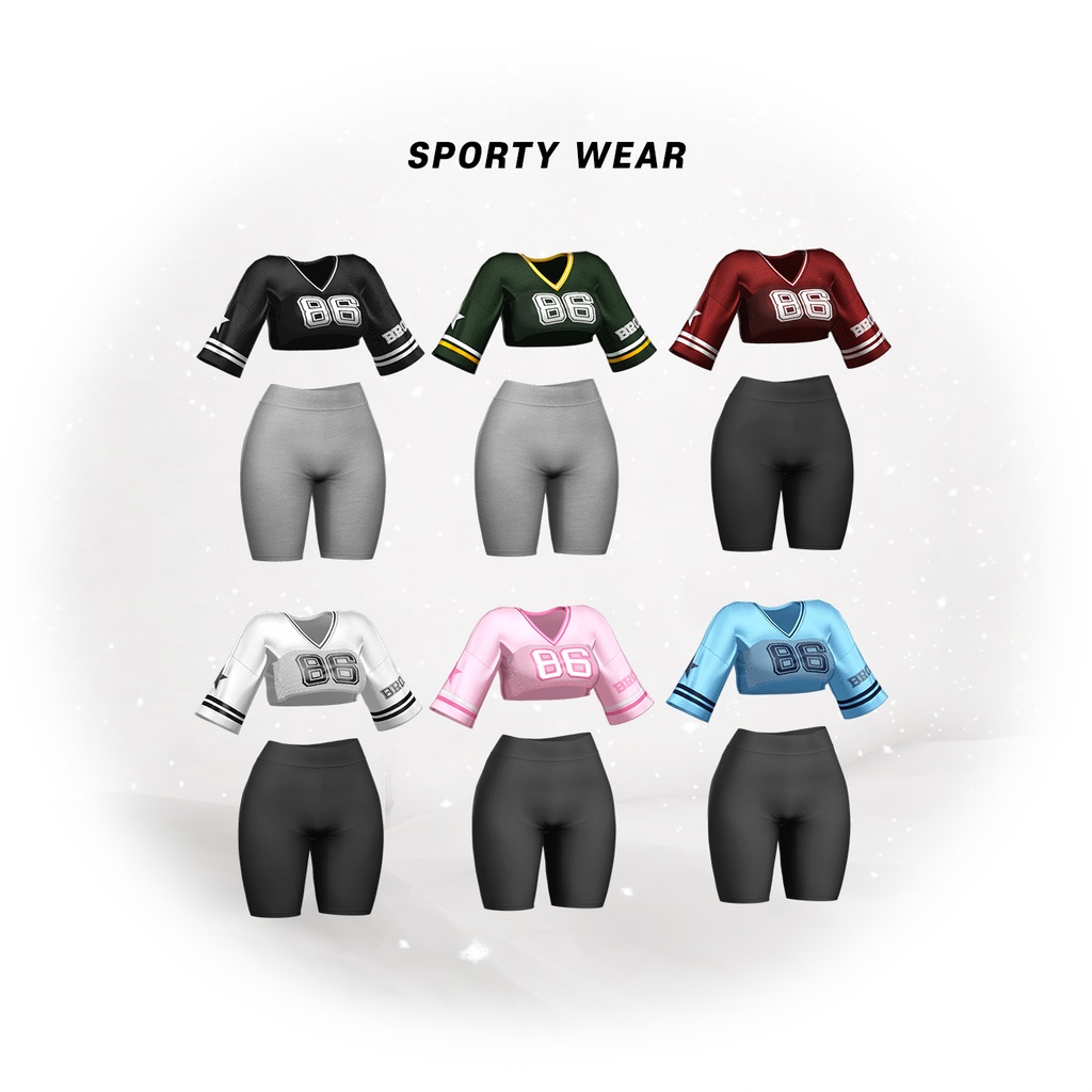 【キシャ(Kisha)用】 4 Clothes Set