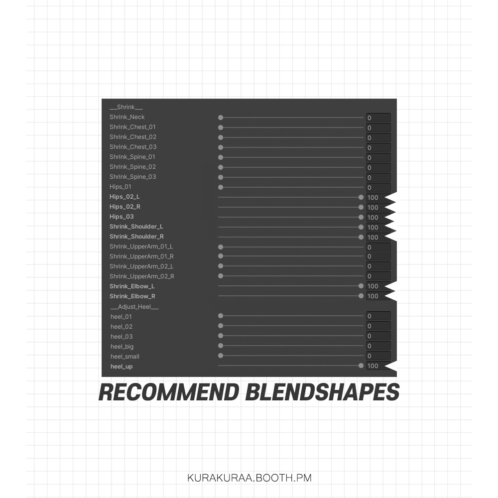 【しらつめ(Shiratsume)用】STEADY WEAR