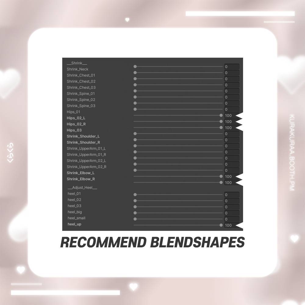 【しらつめ(Shiratsume)用】WINTER LOVE WEAR