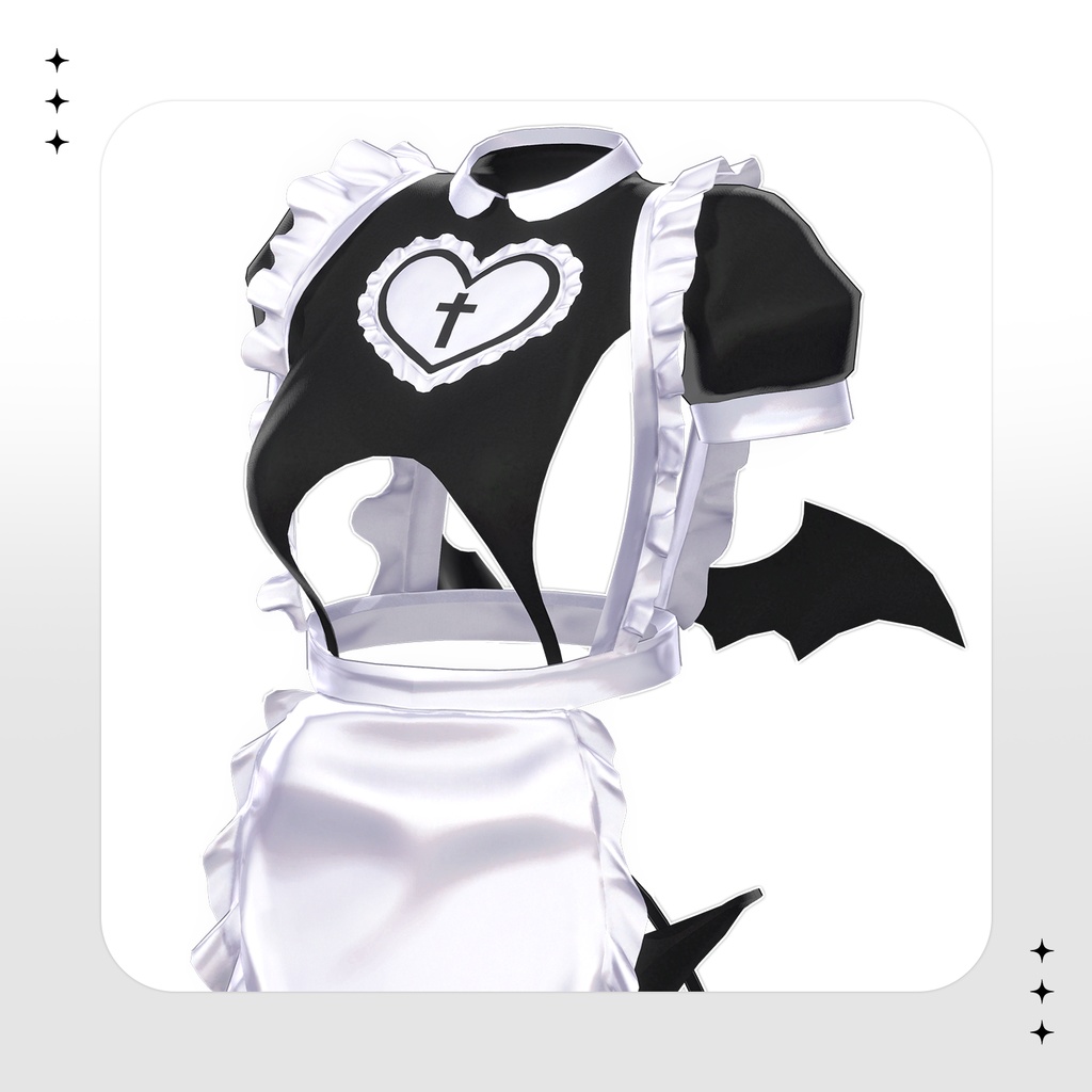 【MANUKA(マヌカ)用】GOTHIC HEART MAID