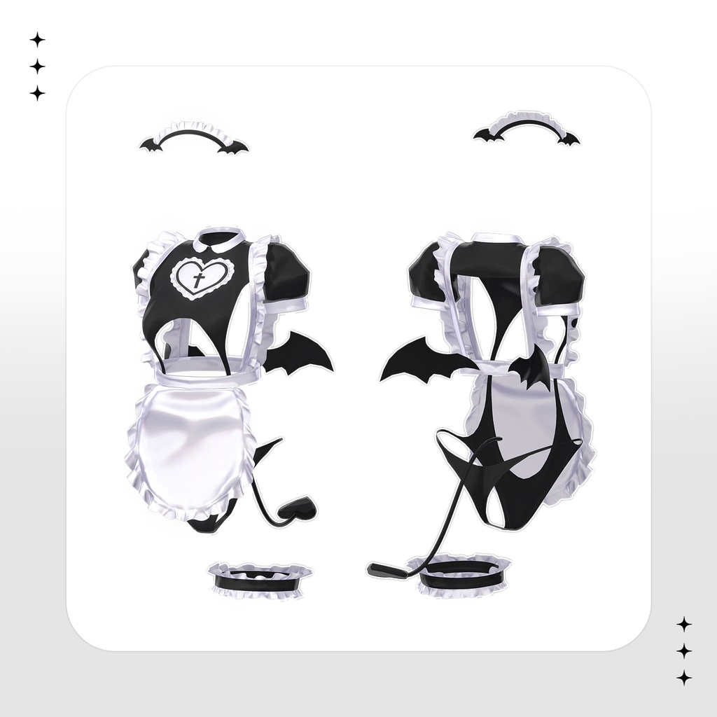 【MANUKA(マヌカ)用】GOTHIC HEART MAID