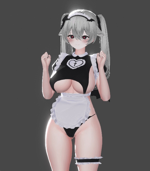 【ミルティナ(Milltina)用】GOTHIC HEART MAID