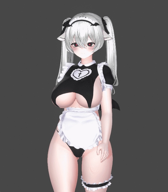 【ミルティナ(Milltina)用】GOTHIC HEART MAID