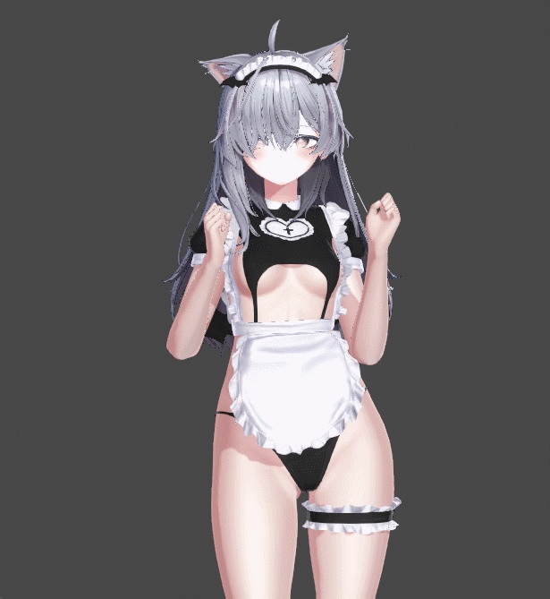 【しなの(Shinano)用】GOTHIC HEART MAID