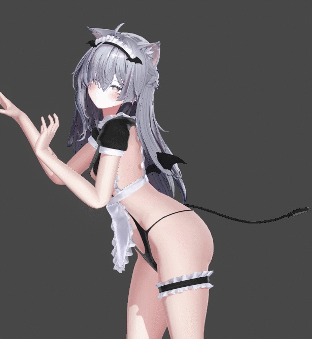 【しなの(Shinano)用】GOTHIC HEART MAID