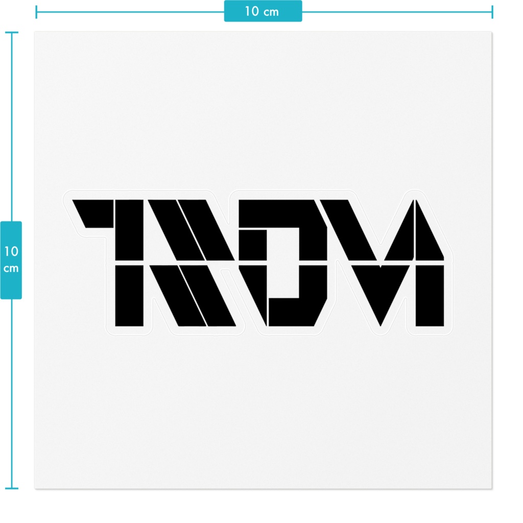 T.S.D.Mロゴステッカー