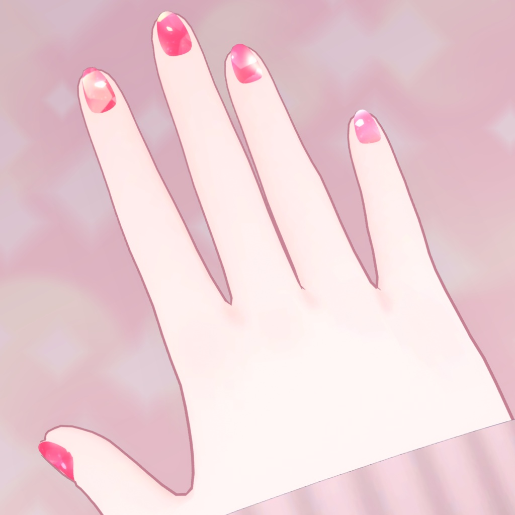 【シフォン/Chiffon】きらきらネイル(Nail Textures)