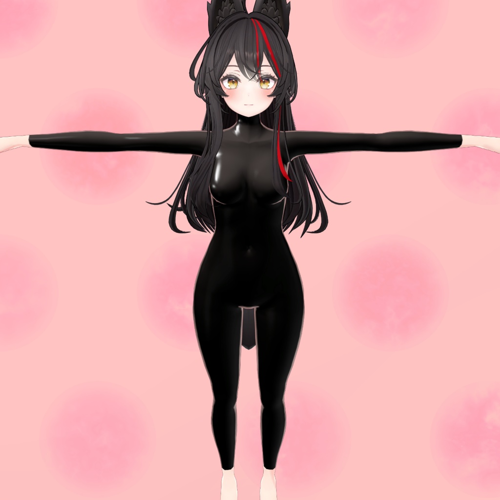 【リリモカ/Lilimoca】リリモカちゃん専用ラバースーツテクスチャ(Rubber Textures)