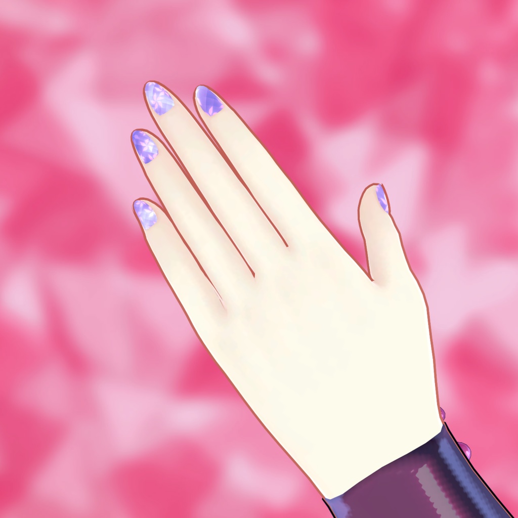 【伊奈波かや/Inaba Kaya】かやちゃん専用はながらネイル(Nail Textures)
