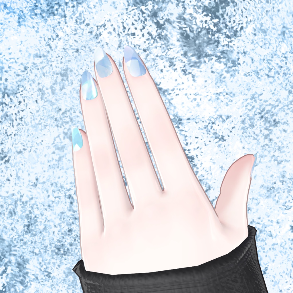 【しお/Sio】しおちゃん専用ネイルテクスチャ(Nail Textures)