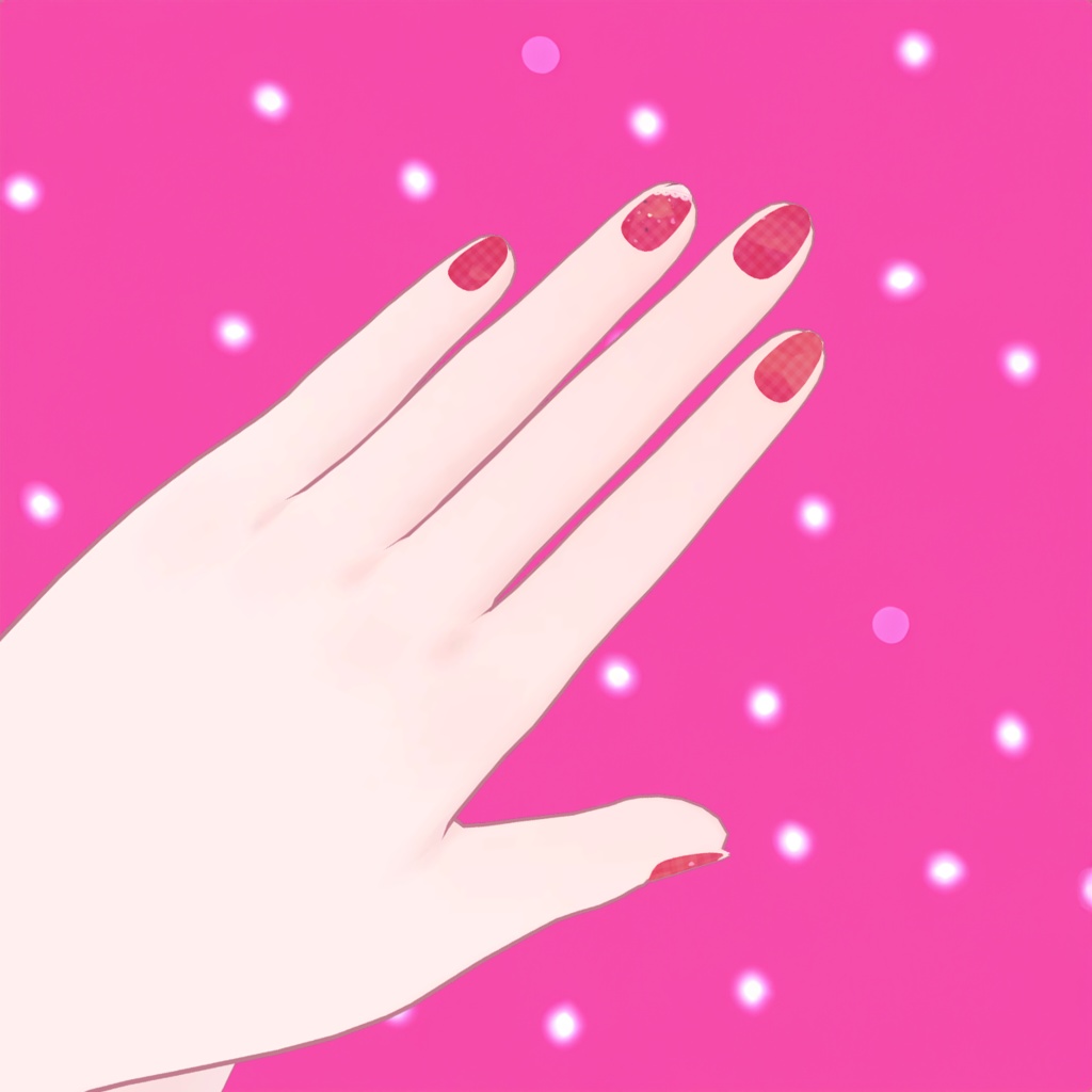 【シフォン/Chiffon】シフォンちゃん専用ネイル(Nail Textures)