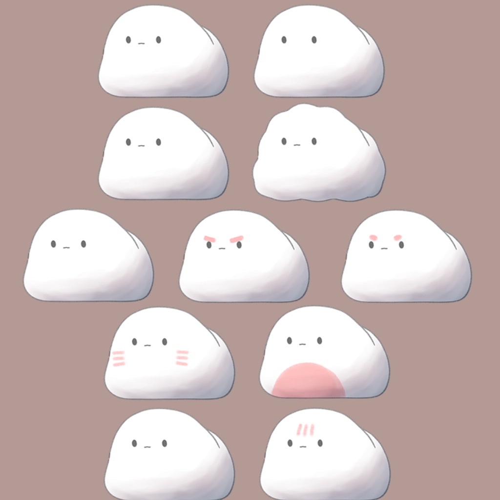 【VTubeStudio】カスタマイズ可能なL2D生物/Customizable animal model/