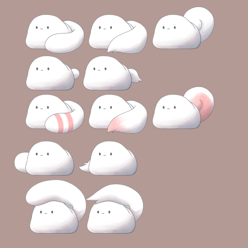 【VTubeStudio】カスタマイズ可能なL2D生物/Customizable animal model/