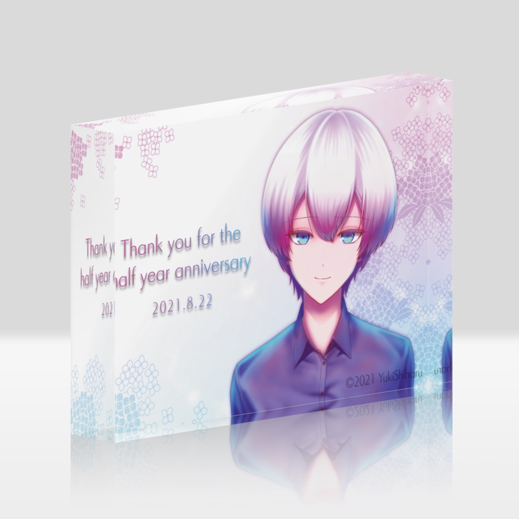 アクリルブロック(half year anniversary)