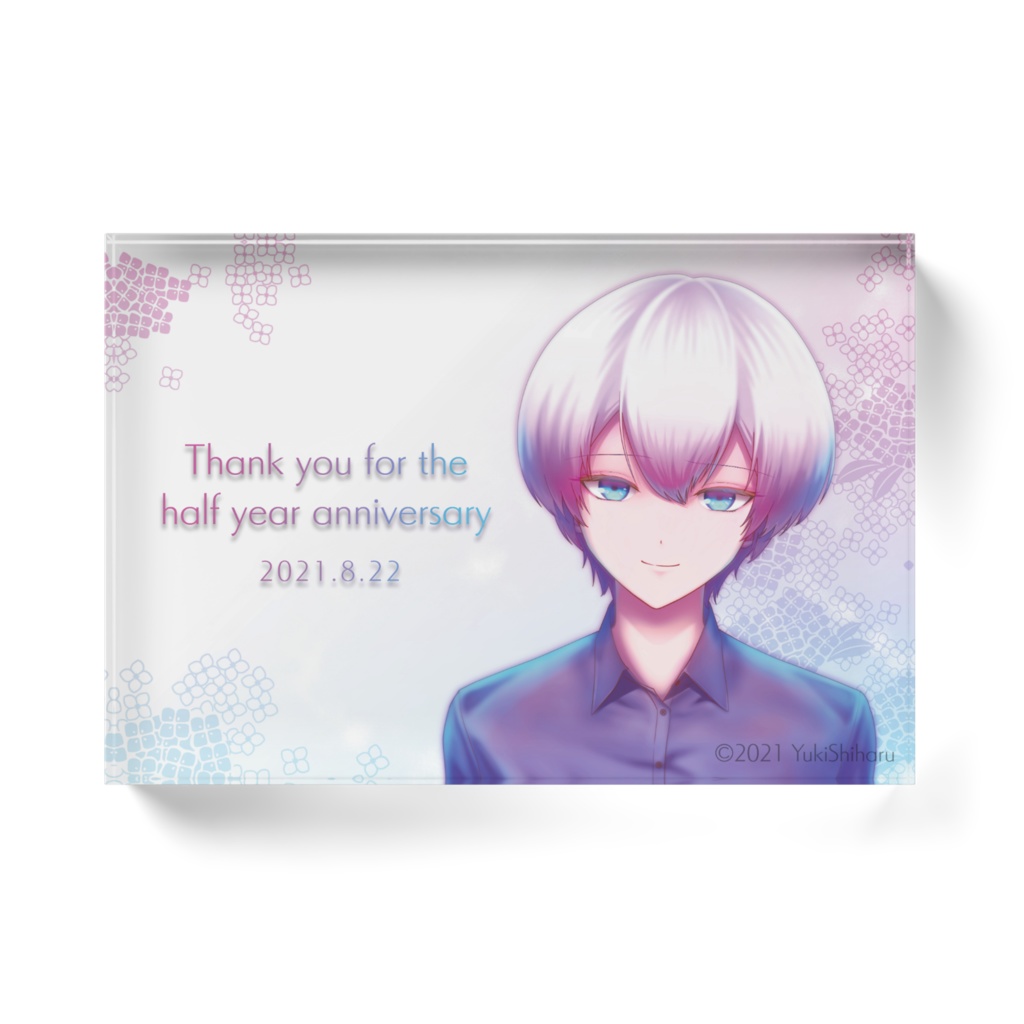 アクリルブロック(half year anniversary)