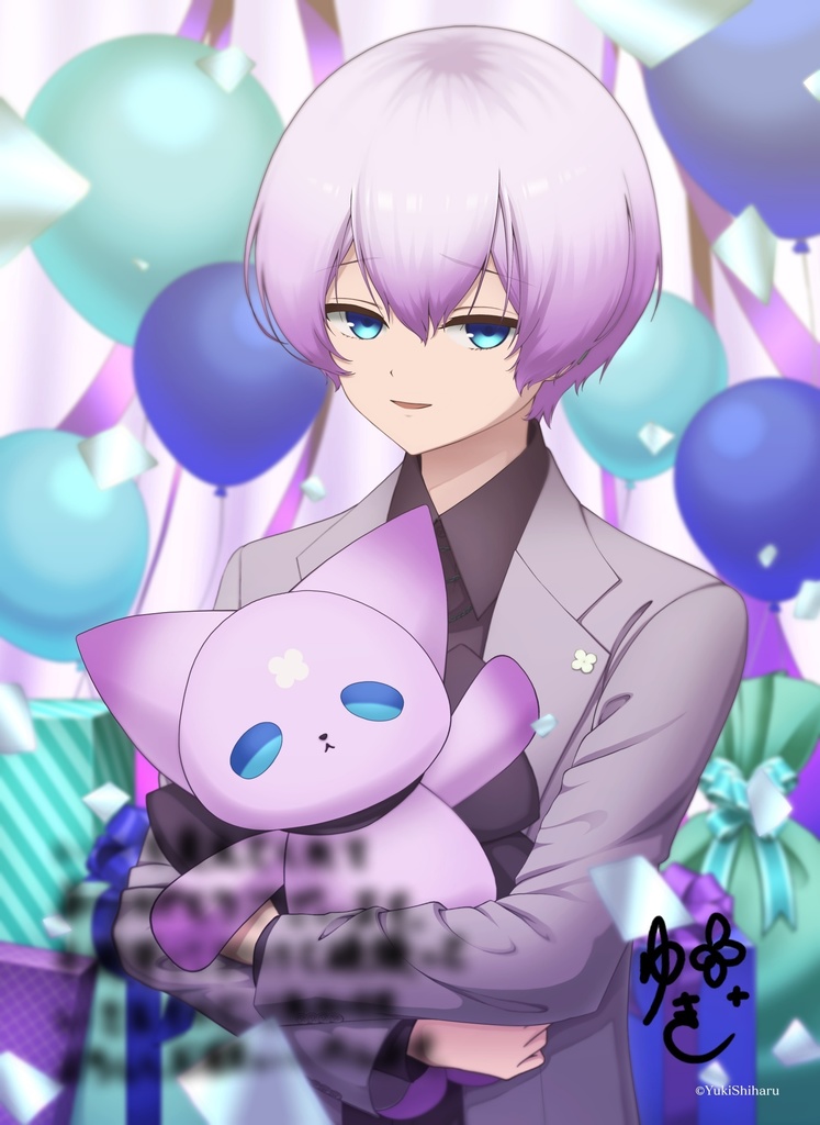 メッセージ入りパネル(活動3周年&誕生日記念)