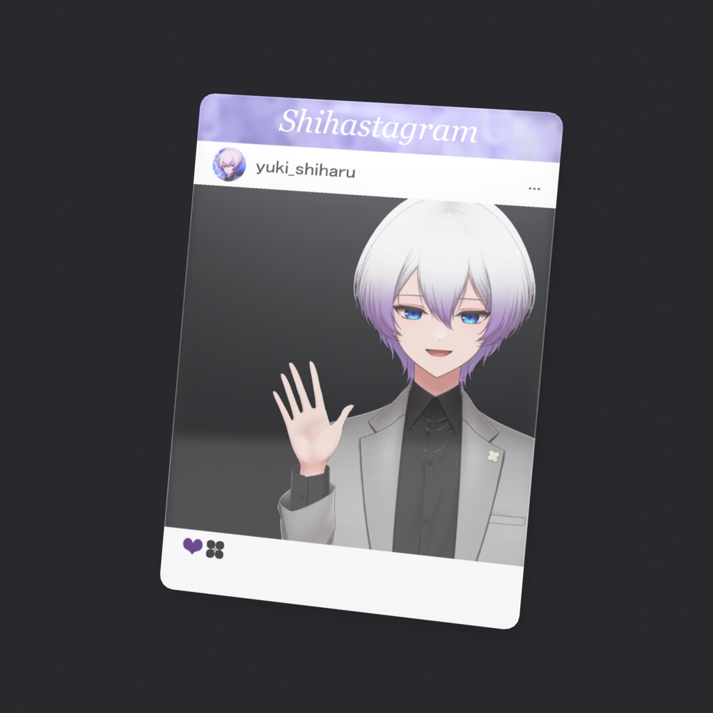 一緒にお出かけクリアカード(活動4.5周年&新Live2D記念)