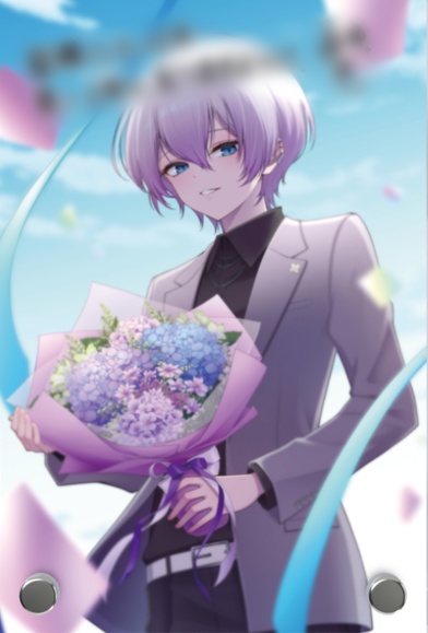 メッセージ入りアクリルフォトパネル（活動5周年＆誕生日記念）