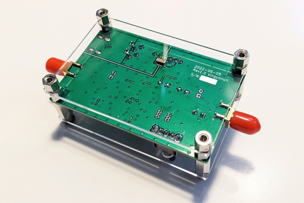 0.1~1000Hz 60dB AF-LNA + 磁界検出コイル