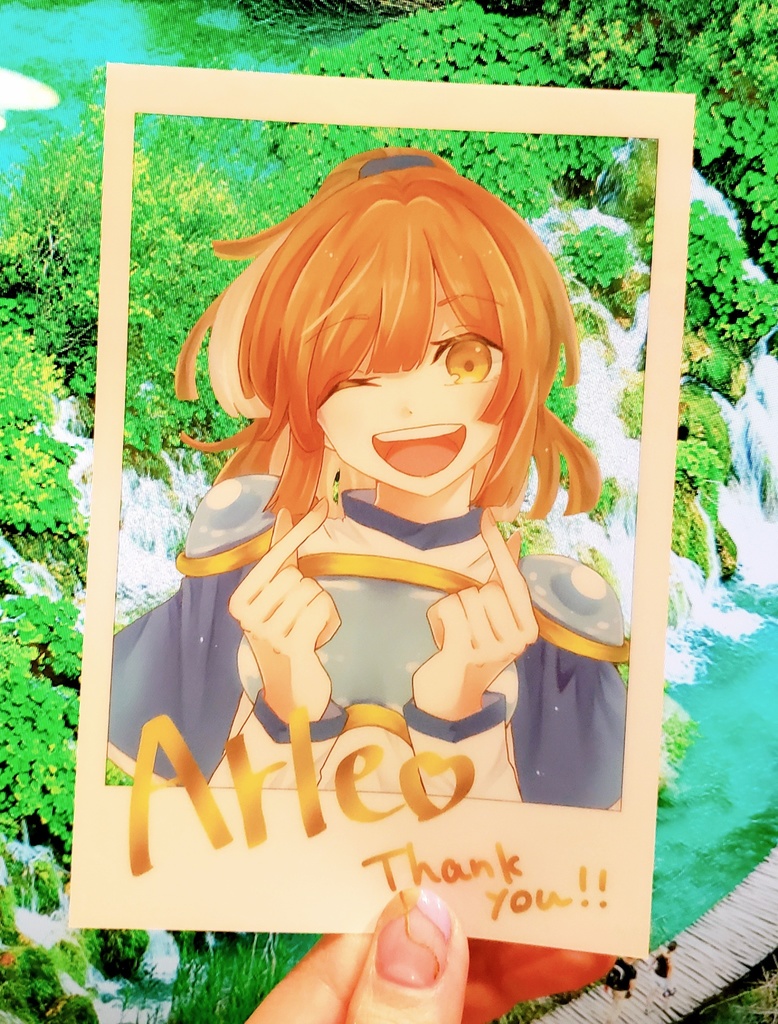 チェキ風クリアポスカ