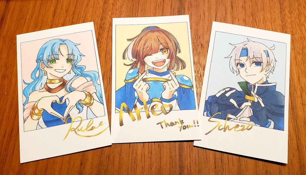 チェキ風クリアポスカ